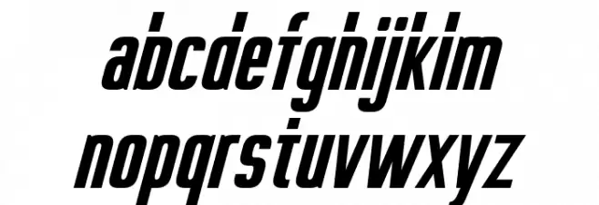 Phelps Italic फ़ॉन्ट लोअरकेस