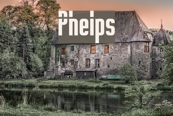 Phelps Font examples