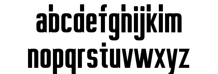 Phelps Font LOWERCASE