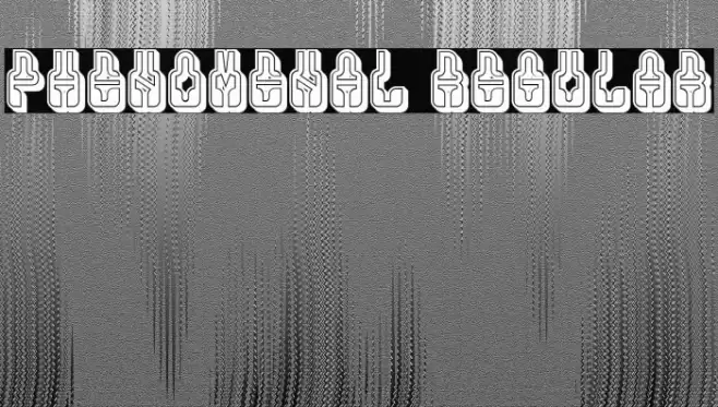Phenomenal Regular Font examples