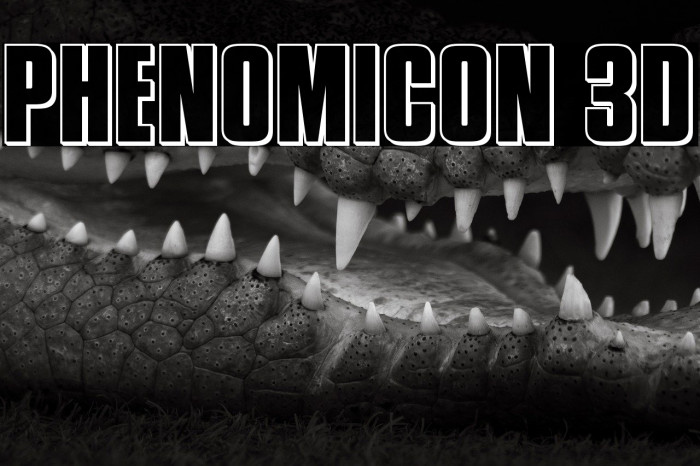 Phenomicon 3D Example 2