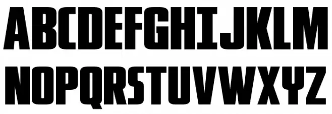 Phenomicon Expanded Schriftart Groß