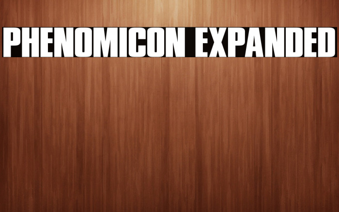 Phenomicon Expanded Example 3