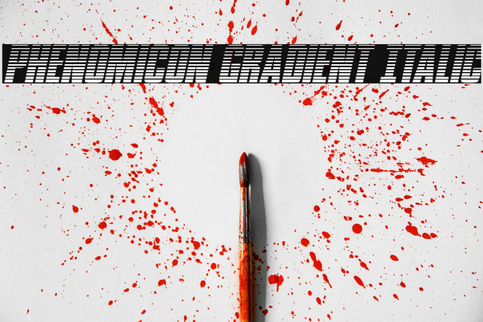 Phenomicon Gradient Italic Example 3