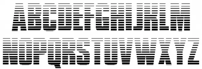 Phenomicon Gradient Fonte MINÚSCULAS