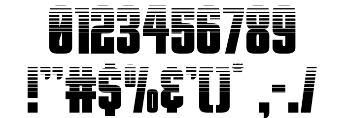 Phenomicon Halftone Font OTHER CHARS