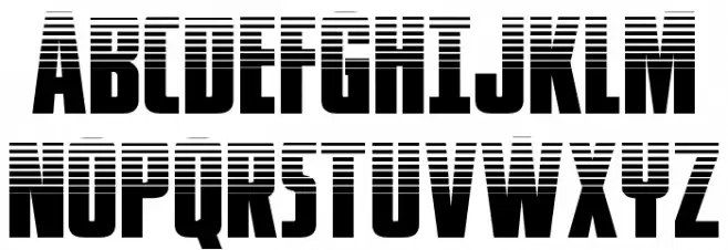 Phenomicon Halftone Schriftart Groß