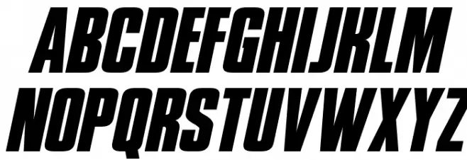 Phenomicon Italic Caratteri MINUSCOLO