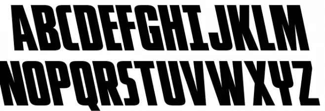 Phenomicon Leftalic Fonte MAIÚSCULAS