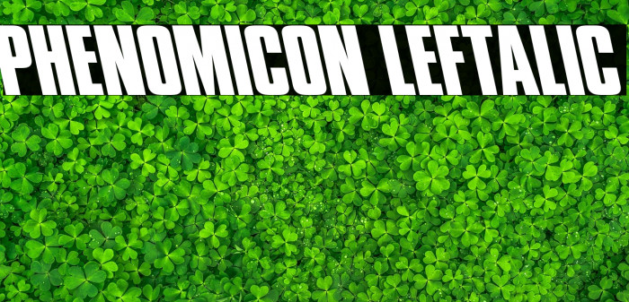 Phenomicon Leftalic Example 3