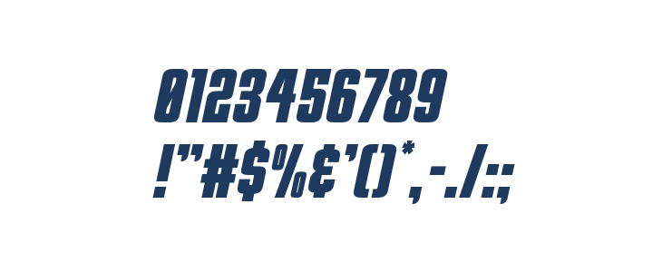 Phenomicon Spaced Italic Other Characters