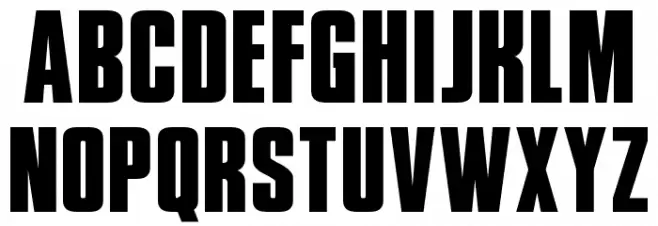 Phenomicon Spaced Font LOWERCASE