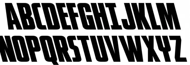 Phenomicon Super-Leftalic Fonte MAIÚSCULAS