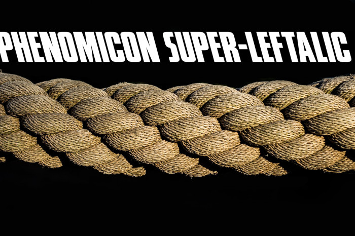 Phenomicon Super-Leftalic Example 2