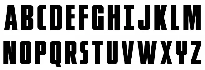 Phenomicon Title Font UPPERCASE