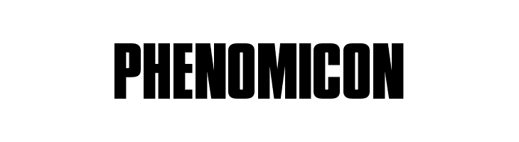 Phenomicon  Descarca Fonturi Gratis