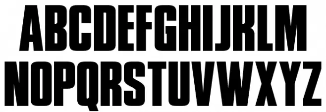 Phenomicon Font LOWERCASE