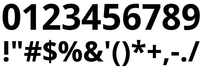 Phetsarath Bold フォント その他の文字