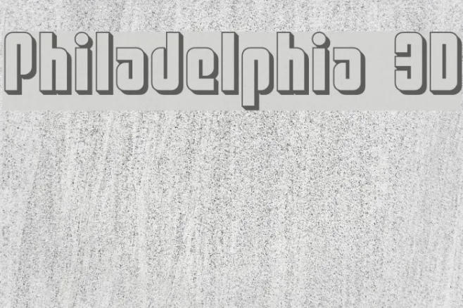 Philadelphia 3D Example 2
