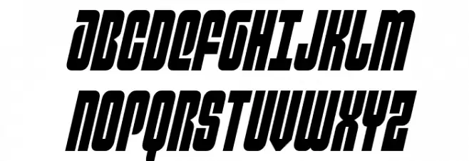 Philadelphia Condensed SemItal خط أحرف كبيرة