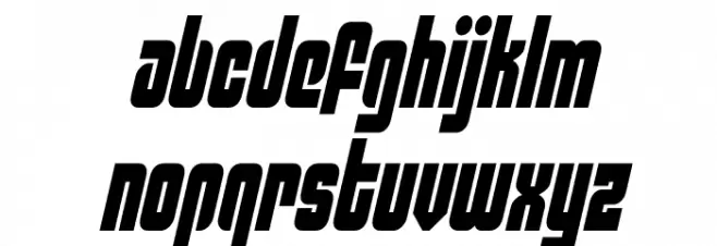 Philadelphia Condensed SemItal 字体 小写
