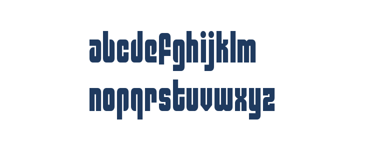 Philadelphia Condensed Lowercase