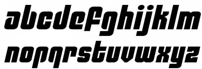 Philadelphia Expanded Semi-Italic Fuentes MINÚSCULAS