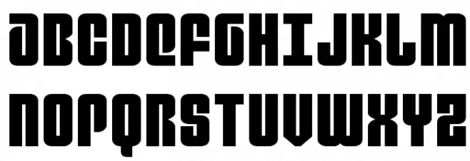 Philadelphia Expanded フォント 大文字