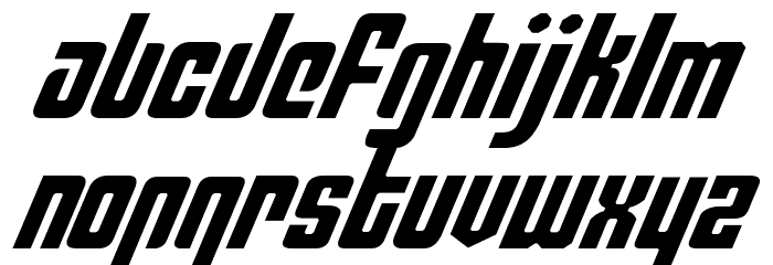 Philadelphia Italic Light Font LOWERCASE