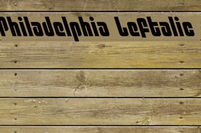 Philadelphia Leftalic Example 2