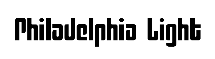 Philadelphia Light  Free Fonts Download