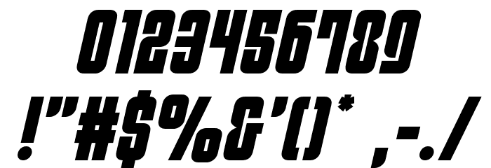Philadelphia Semi-Italic Font OTHER CHARS