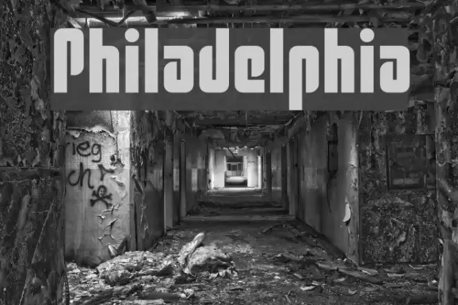 Philadelphia Font examples