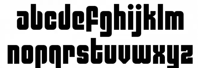 Philadelphia फ़ॉन्ट लोअरकेस