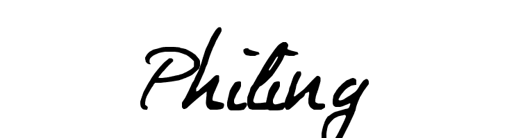 Philing Font
