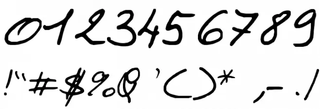 Philing Font OTHER CHARS