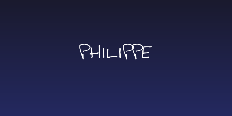 Philippe Social Header