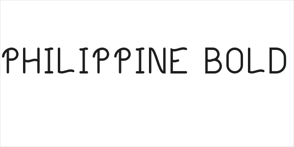 Philippine Bold Logo