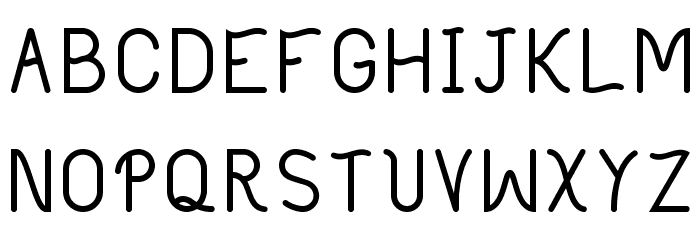 Philippine Bold フォント 小文字