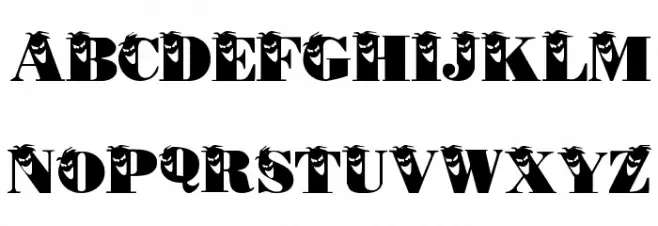 PhilliBoo Font Litere mari