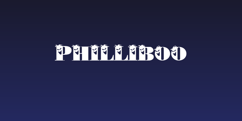 PhilliBoo Social Header