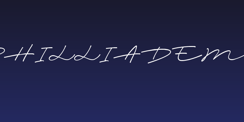 PhilliaDEMO Social Header