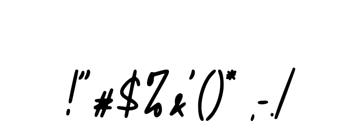 Phillips Font OTHER CHARS