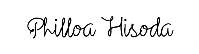 Philloa Hisoda Font