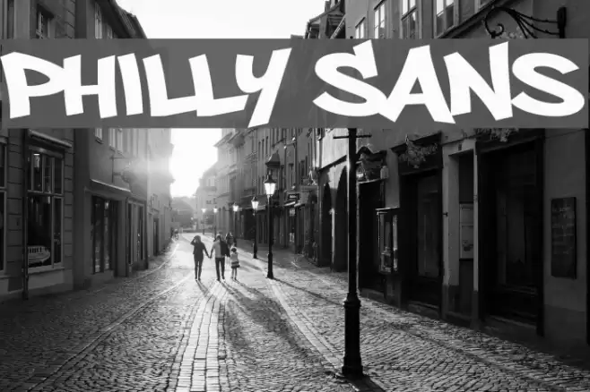Philly Sans Polices examples
