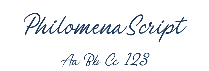 PhilomenaScript Font Preview