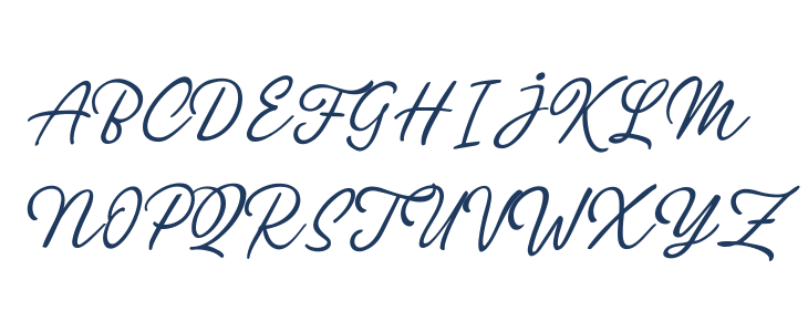 PhilomenaScript Uppercase