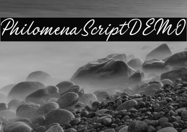 PhilomenaScriptDEMO Font examples