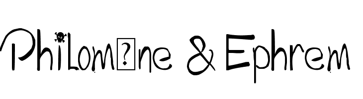 Philomne & Ephrem  Free Fonts Download