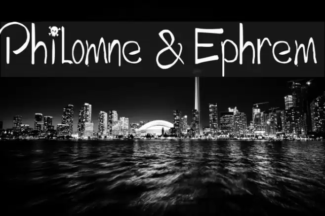 Philomne & Ephrem Font examples